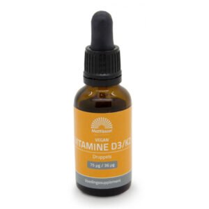 Vegan Vitamine D3 K2 75 mcg/36 mcg - 25ml